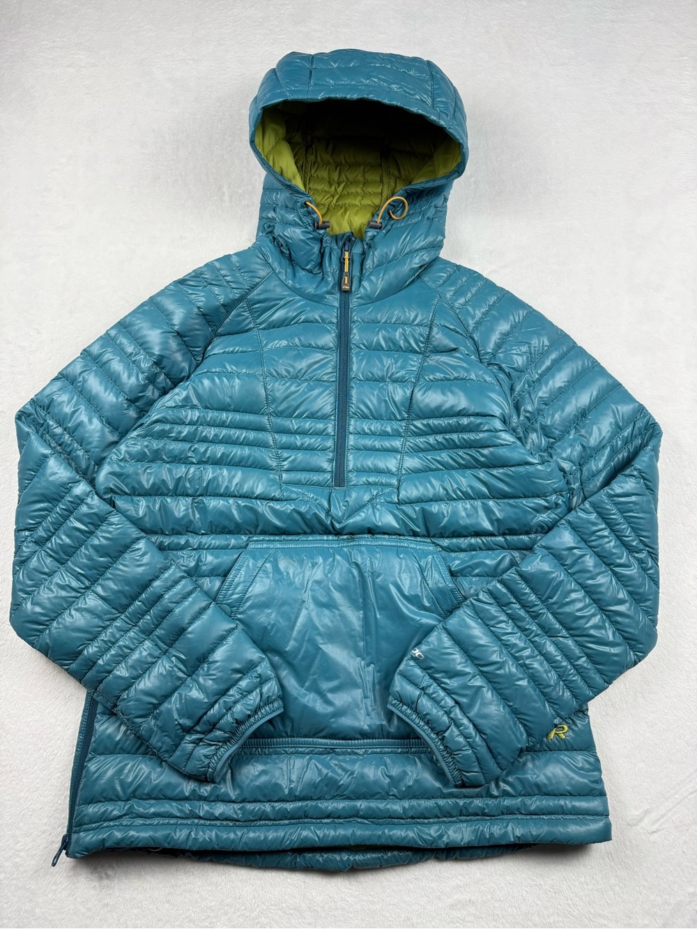 Outdoor Research Down Puffer Jacket Baja Down Pullover 800 Fill Down Women Small